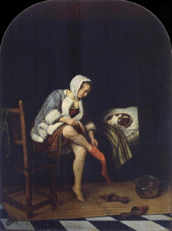 The Toilet, Jan Steen